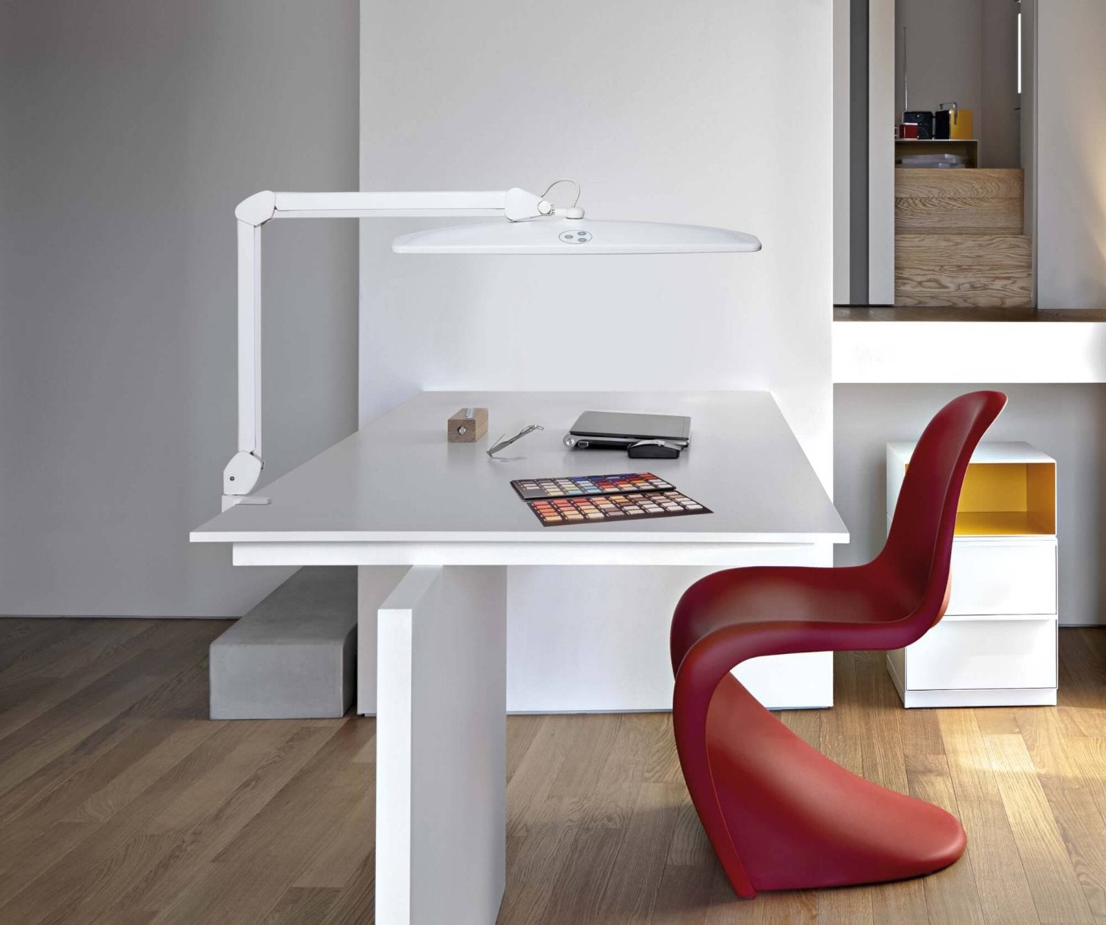Lámpara Maul 8205602  De Mesa Blanco