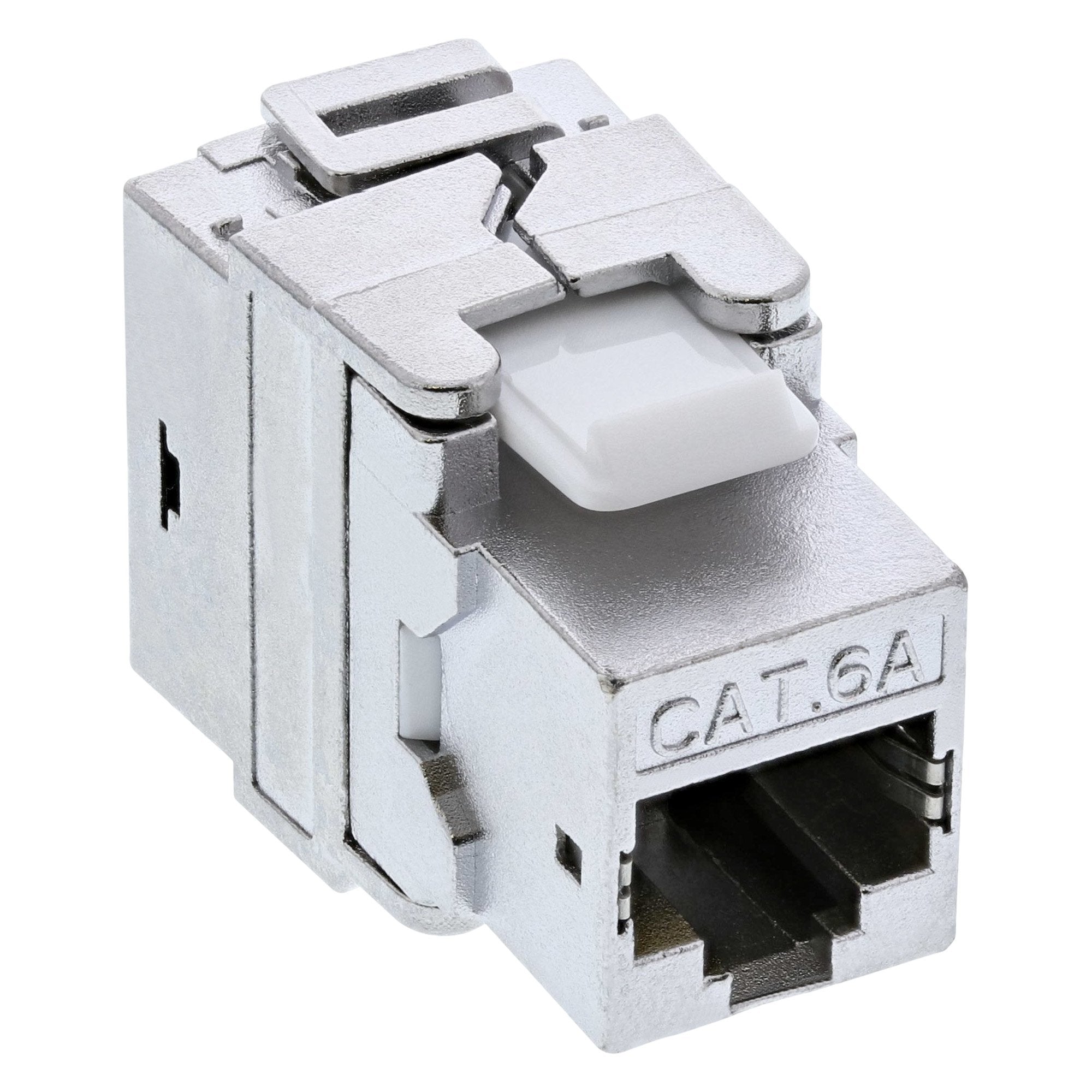 Módulo Inline Premium Rj45 Keystone Jack Snap-In Cat.6a, Con Cubierta Antipolvo