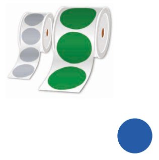 Rolls Of Pre-Cut Stickers Blue Supl