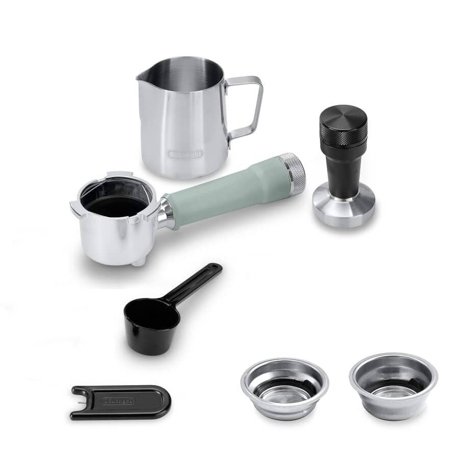 Delonghi Dedica Duo Ec890.Gr, Espresso Máquina Verde, Cerveza Fría 0132106345