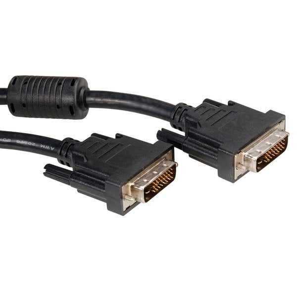 EAN 7611990146048 - ROLINE 11.04.5525 cable DVI 2 m DVI-D Negro imagen 1