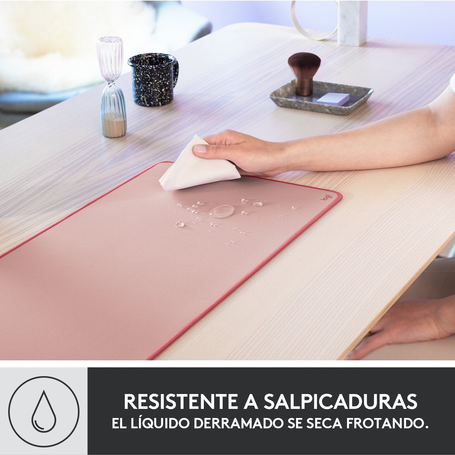 EAN 5099206099517 - Logitech 956-000053 alfombrilla para ratón Rosa imagen 7