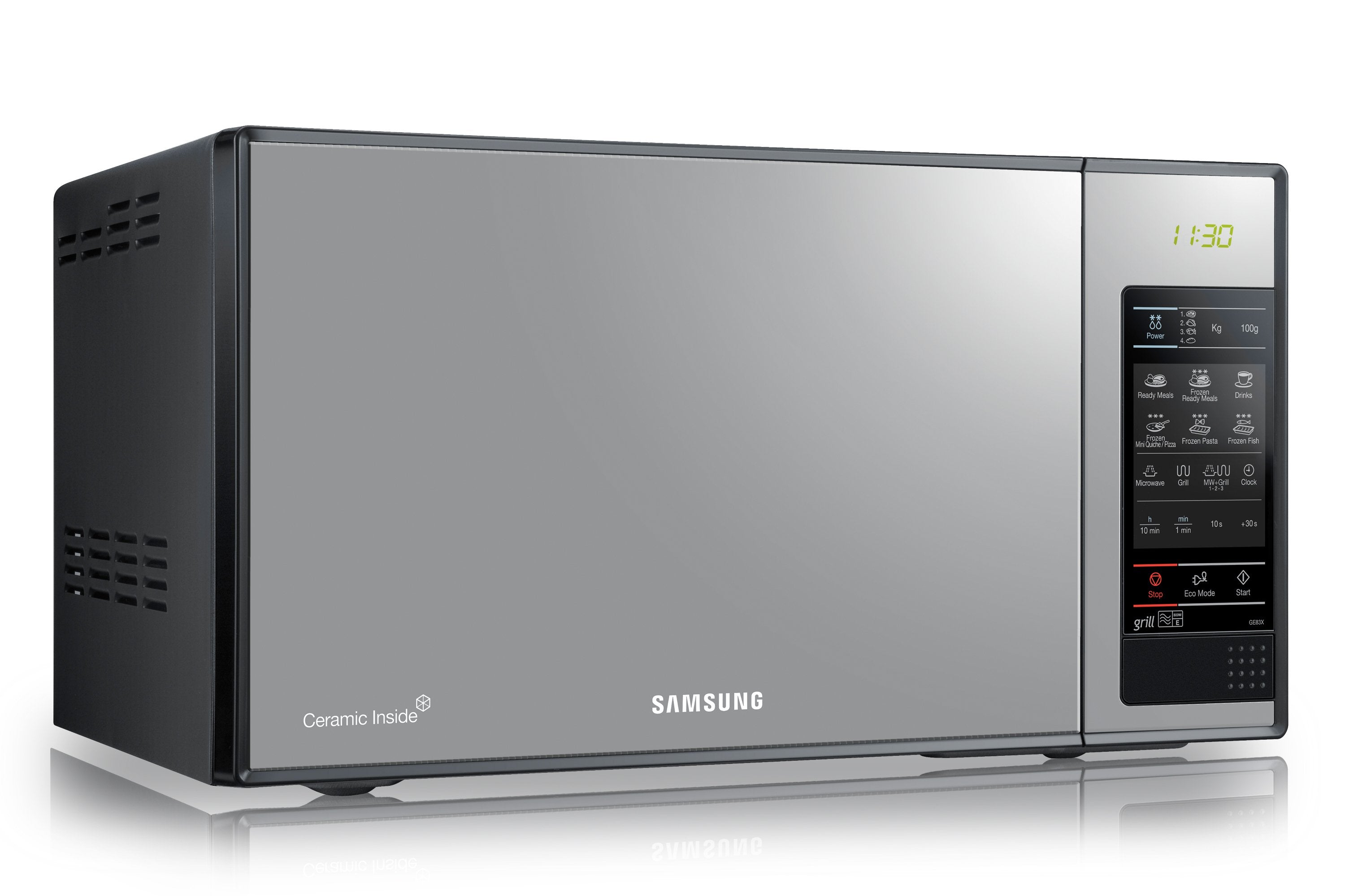 Samsung Ge83x Microondas Encimera Microondas Con Grill 23 L 800 W Plata