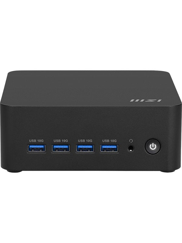 Barebone Msi Cubi Z Ai 8m-006beu Black Amd Ryzen 7 8845hs /  1x Usb 2.0, 5x Usb 3,.0, 2x Usb4 / Sin Sistema Operativo