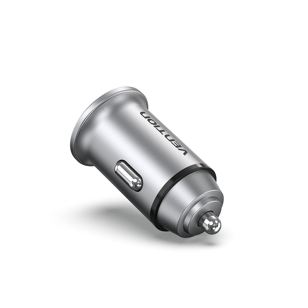 Cargador De Coche Vention Fffh0 1xusb-Tipo C 1xusb 30w