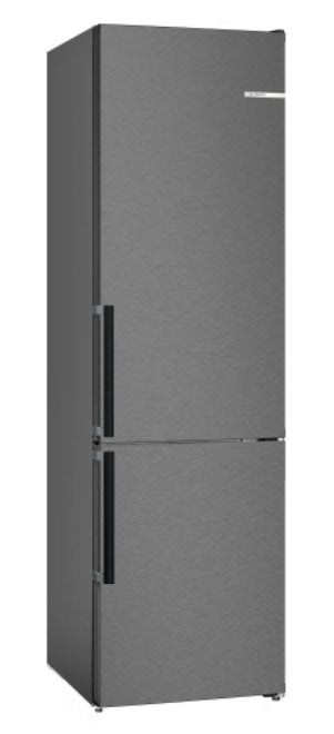 Bosch Hogar Serie Kgn39vxbt  4, Combinación De Frigorífico Y Congelador De Acero Inoxidable (Oscuro) Kgn39vxbt