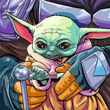 Puzzle Baby Yoda Mandalorian Star Wars 3x49pzs