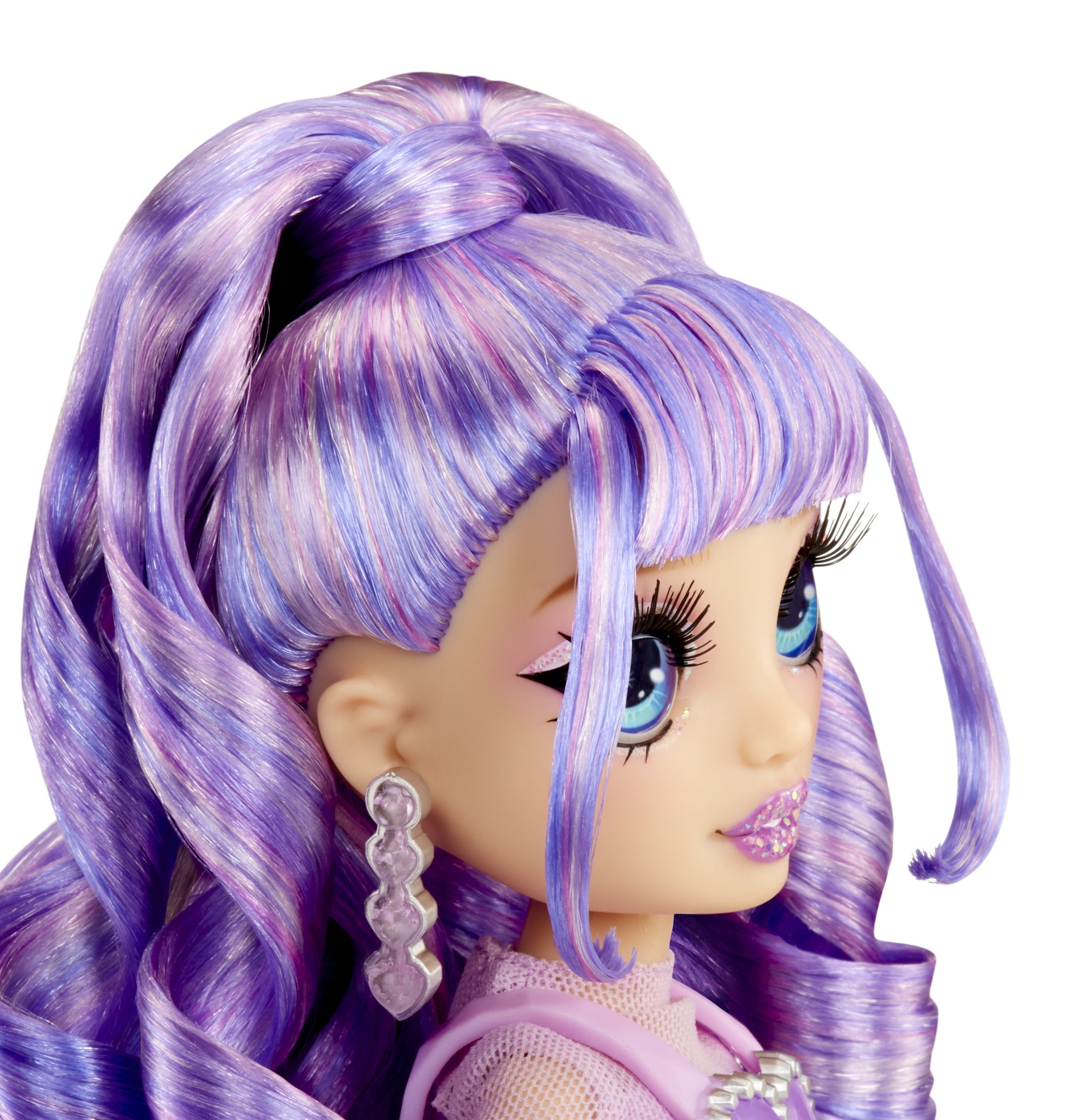 EAN 0035051121404 - Rainbow High Creative Crystals Fashion Doll- Violet imagen 14