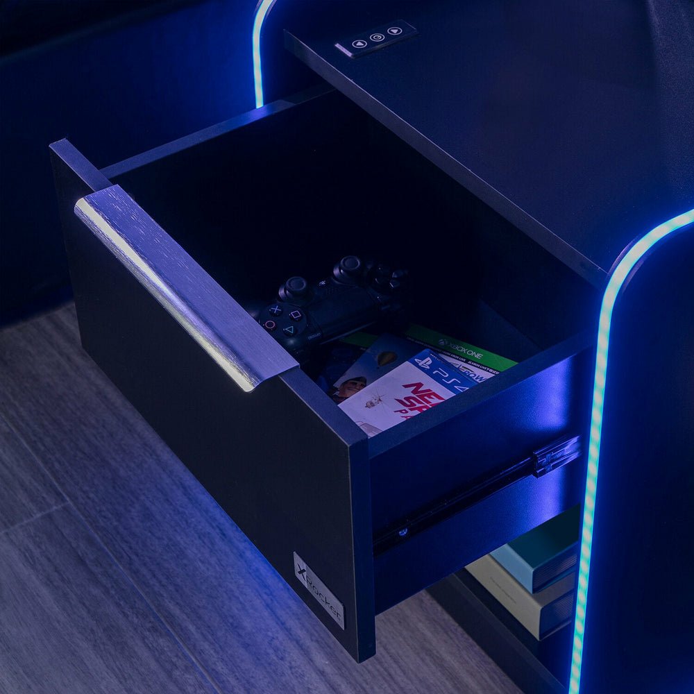 EAN 94338232677 - X Rocker 2023267 mesa de noche Mesilla de noche 1 cajón(es) Negro imagen 4