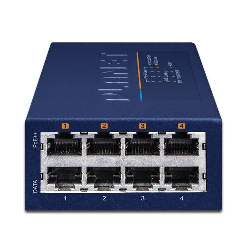 4-Port Multi-Gigabit 802.3bt Poe++ Injector Hub 160 Watts