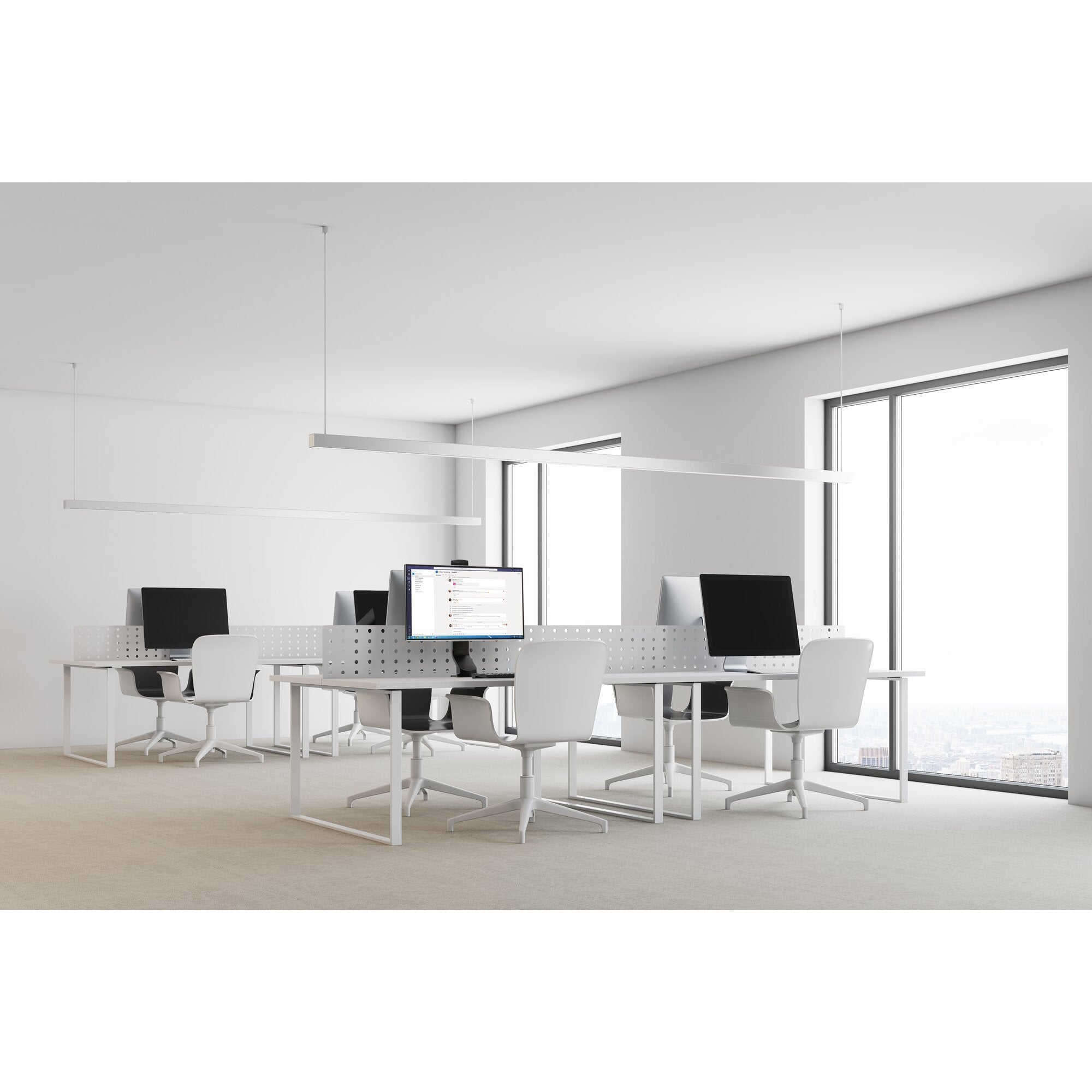 EAN 0085896555124 - Kensington K55512WW soporte para monitor 81,3 cm (32") Escritorio Negro imagen 3