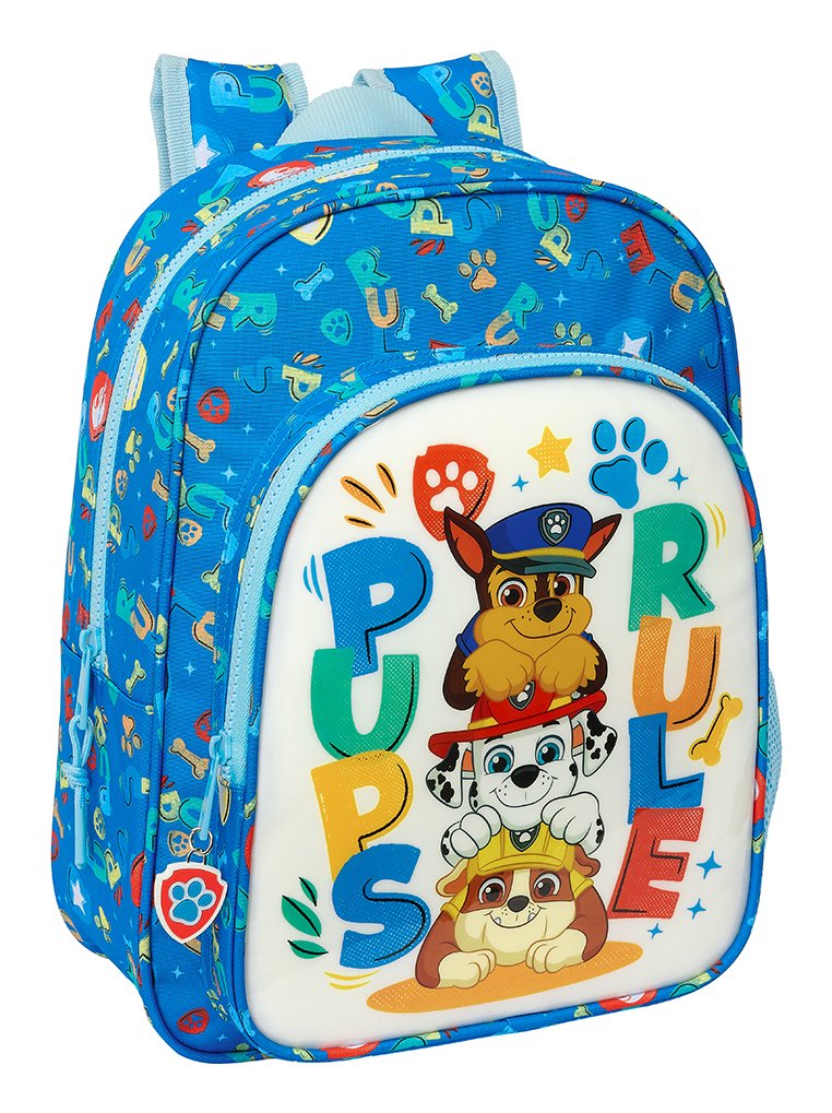 Mochila Infantil Adapt.Carro Paw Patrol "Pups Rule"