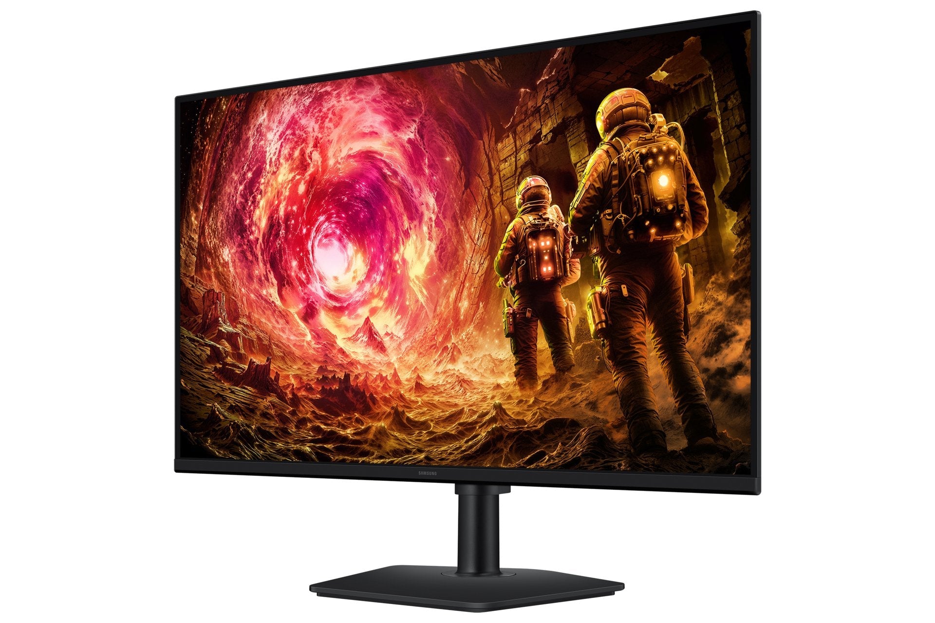 Monitor 32" Dp Hdmi Samsung Ls32fg506euxen Odyssey Qhd Oled 2560x1440 180 Hz 1ms Regulable Negro