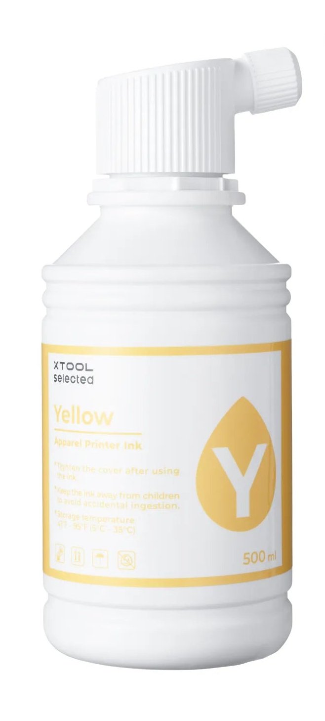 Xtool Selected Apparel Printer Ink - Yellow (500 Ml)