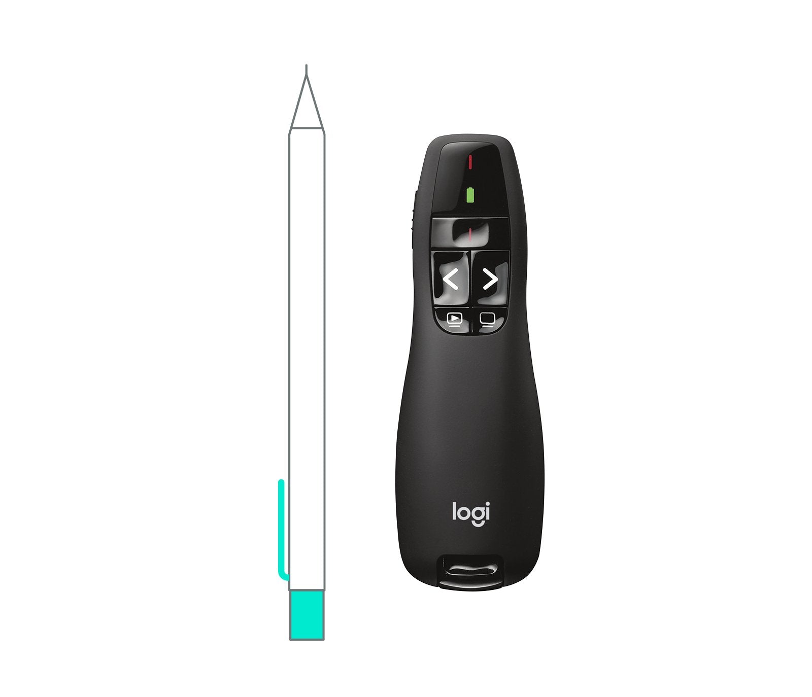 Logitech Raton Presenter Wireless R400 910-001356
