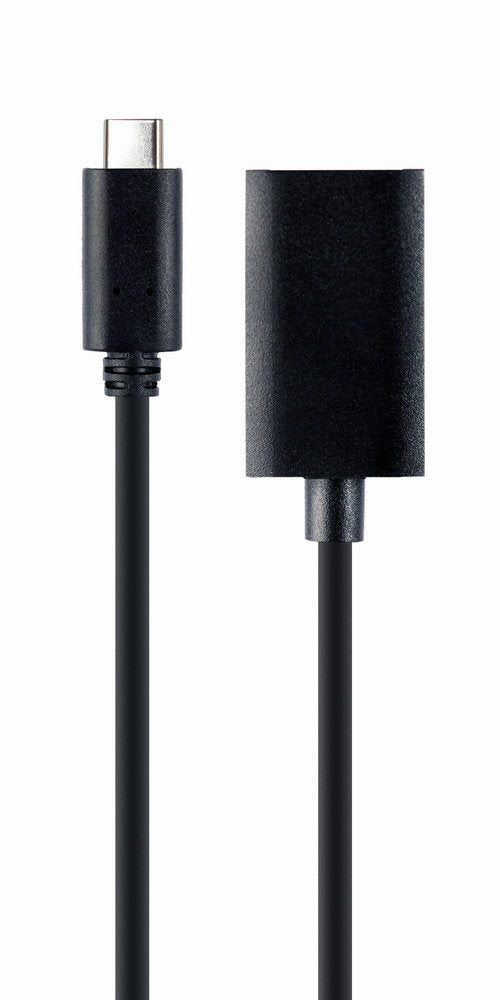 Gembird Usb Tipo C To Displayport Adapter Cable 4k 15cm Black
