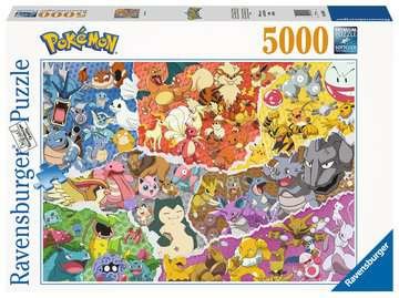 Puzzle 5000 Elementów Pokemon