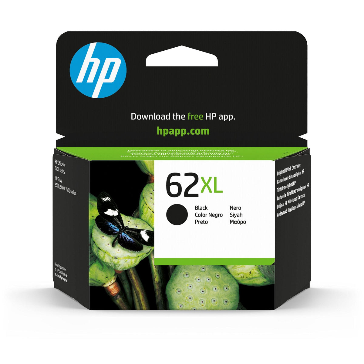 Tinta Hp 62xl Negro
