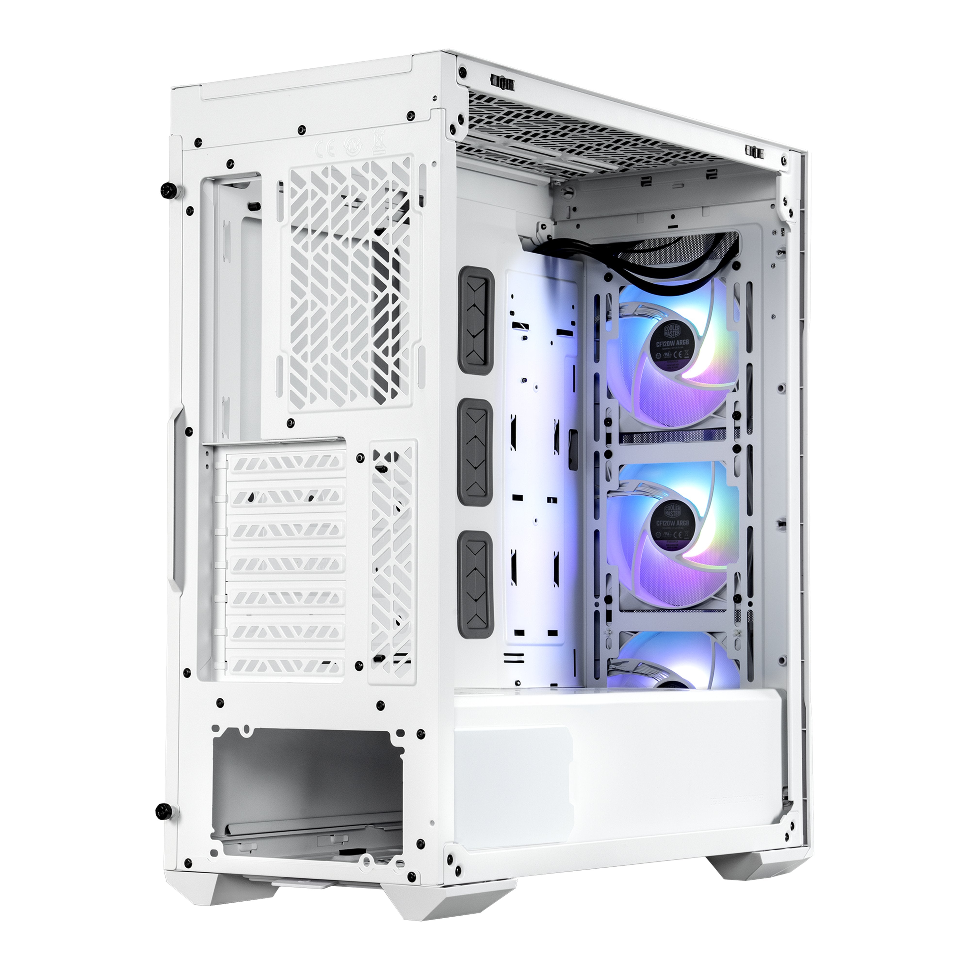 Caja Cooler Master Masterbox Td500 Mesh V2 Blanca (Td500v2-Wgnn-S00)