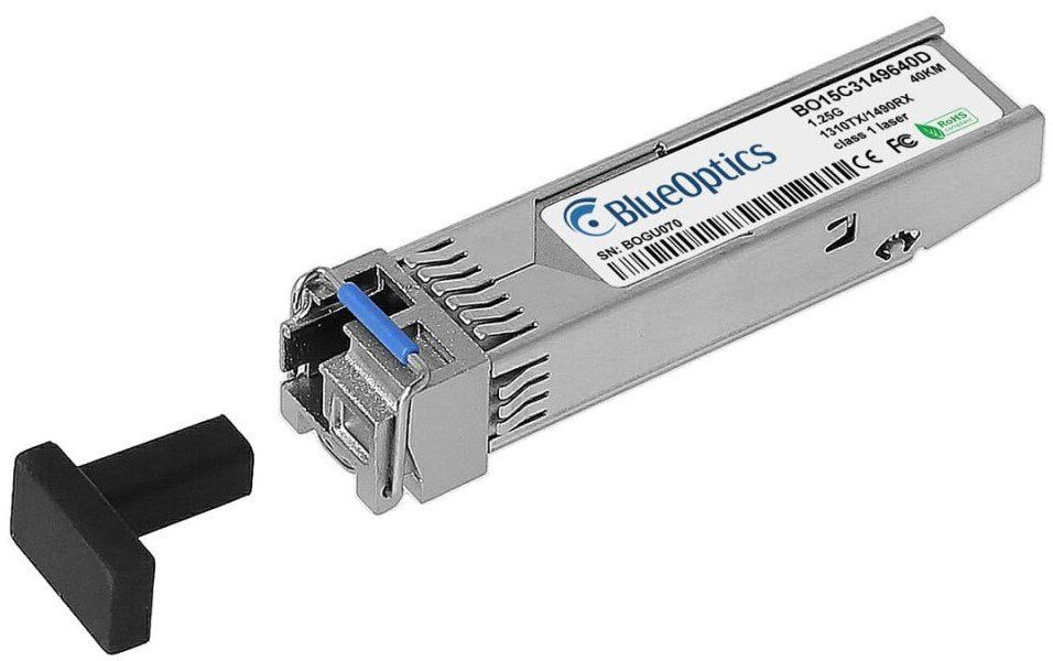 Blueoptics Allied Telesis Sfp-Bxu34-40km Blueoptics Bo15c3149640d Sfp Transceiver, Lc-Simplex, 1000base-Bx-U, Singlemode Fiber, Tx1310nm/Rx1490nm, 40km