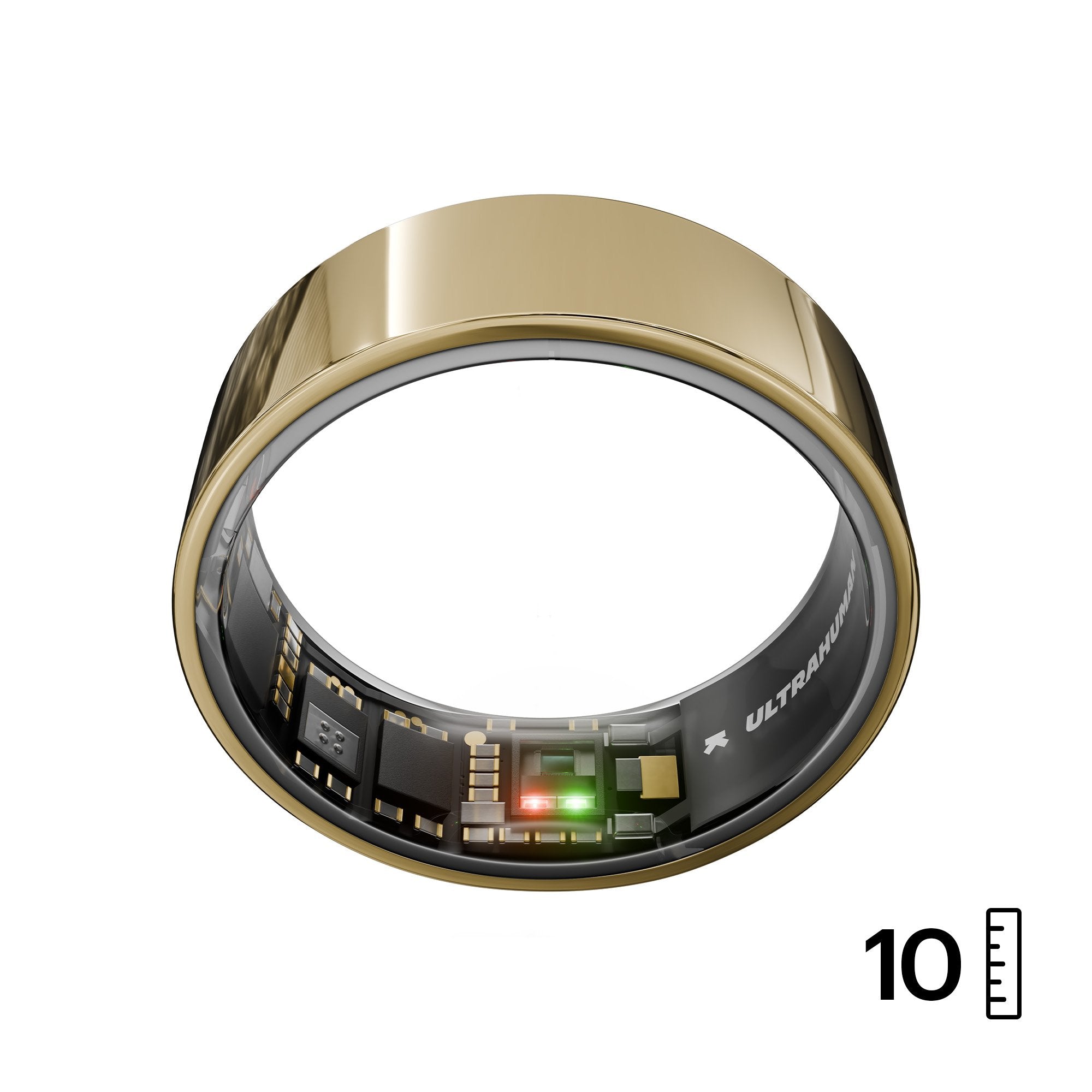 Ultrahuman Air Smart Ring Bionic Gold Grösse 10