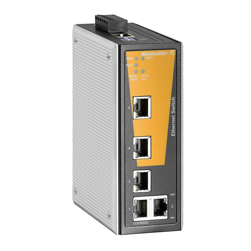 Weidmüller 1504280000 Ie-Sw-Vl05m-5tx Industrial Ethernet Switch 10 - Switch - Ethernet