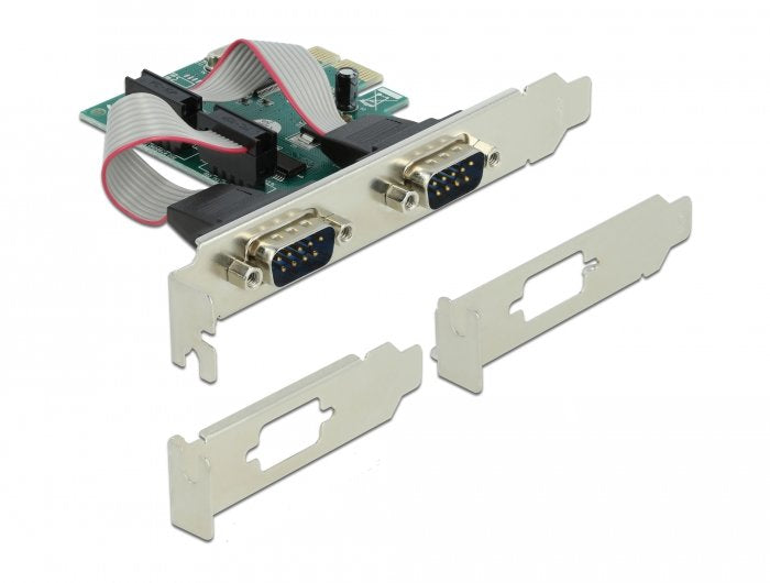 Delock Tarjeta Pci Express A 2 X Serie Rs-232