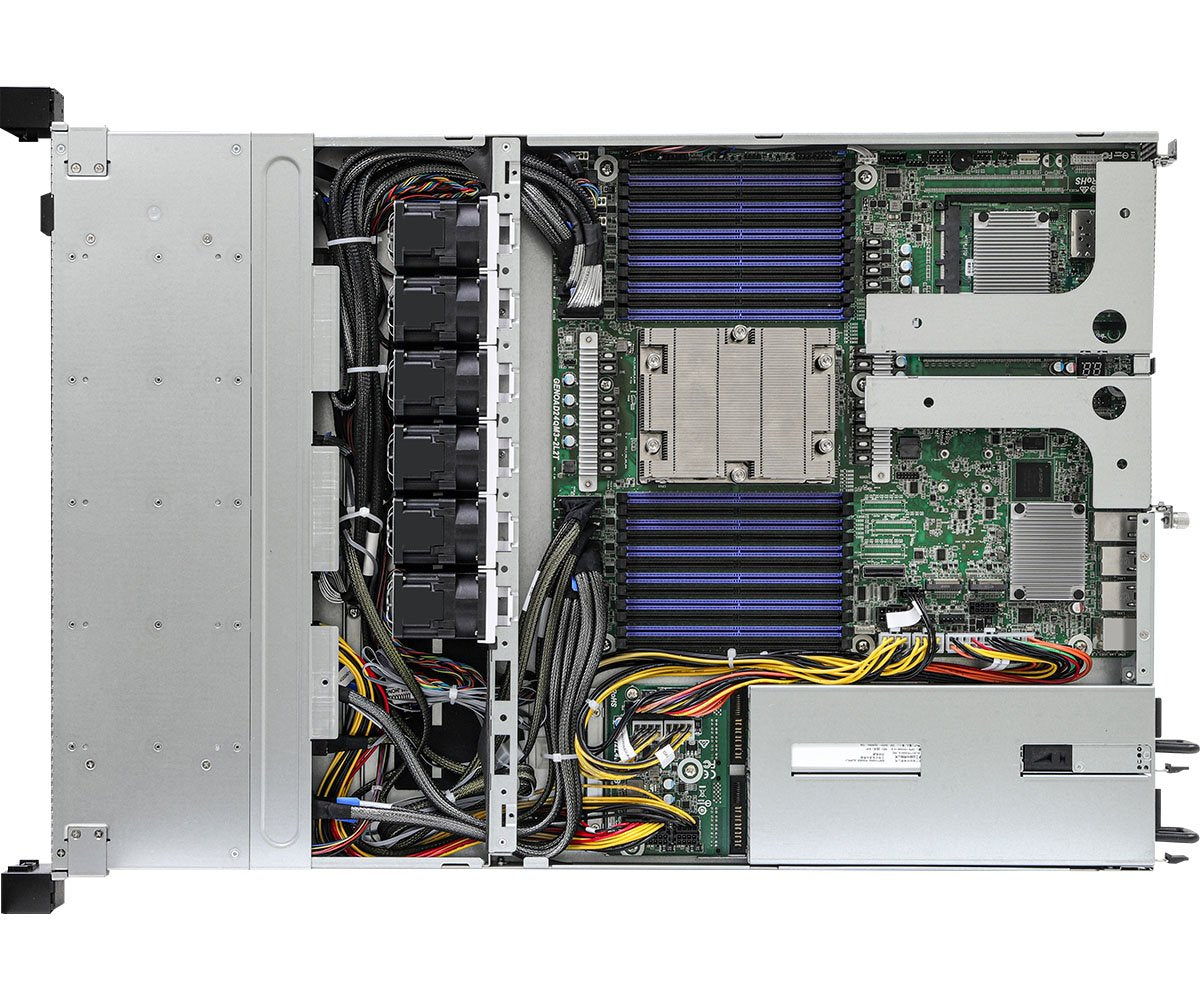 Asrock Barebone 1u Single Socket Sp5 1u12e-Genoa/2l2t