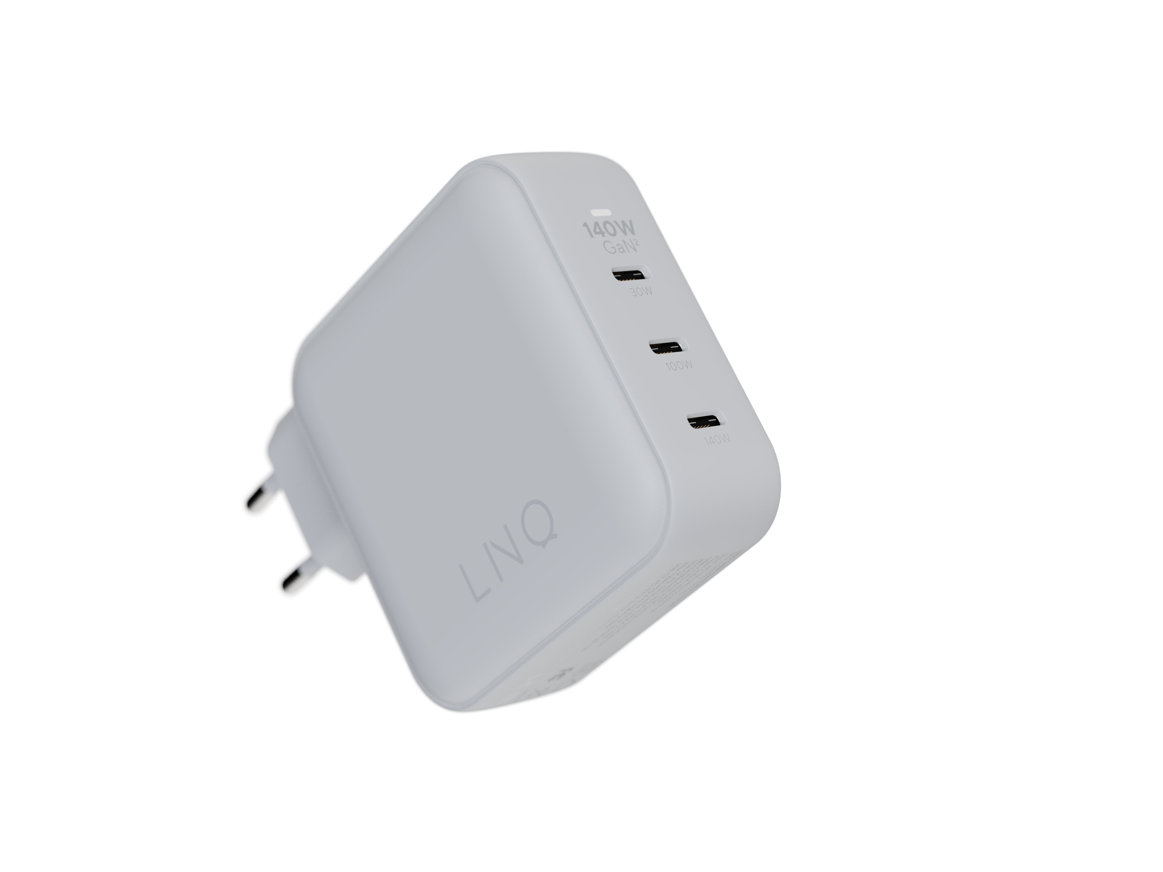 EAN 8720574622607 - LINQ LQ48033 cargador de dispositivo móvil Universal Blanco Corriente alterna Carga rápida Interior imagen 1
