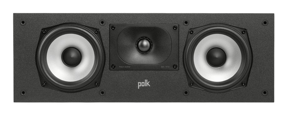 Polk Monitor Xt30c Negro Sistema De Altavoces Hi-Res / Central De Estantería