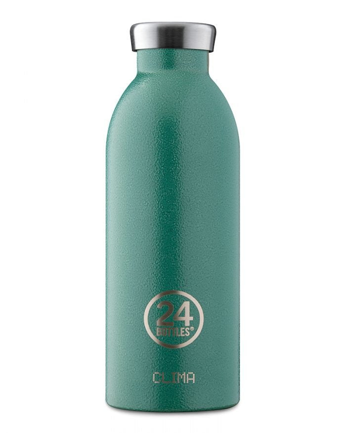 24bottles Clima Bottle Rustic Moss Green, 500 Ml