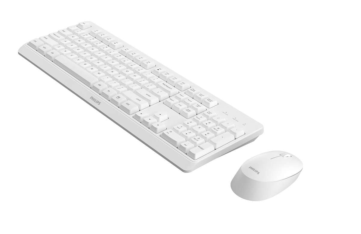White  Wireless  Full Size  1600 Dpi  Splash Resistant  Adjustable Leg  Normal Height Key  Multimedia