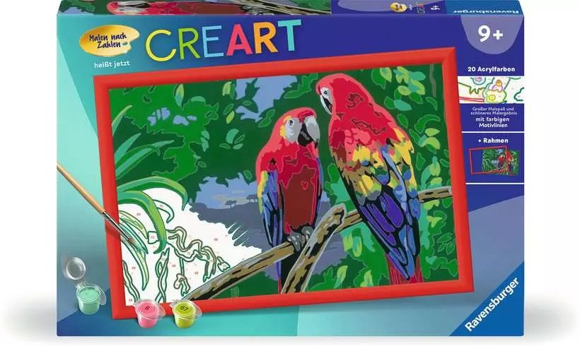 Pintura De Ravensburger Para Números - Partidos Coloridos 23770