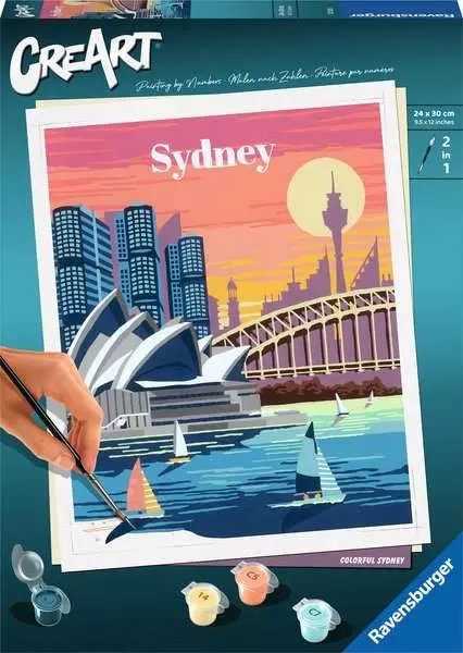 Ravensburger Creart - Colorido Sydney, Pintura 23526