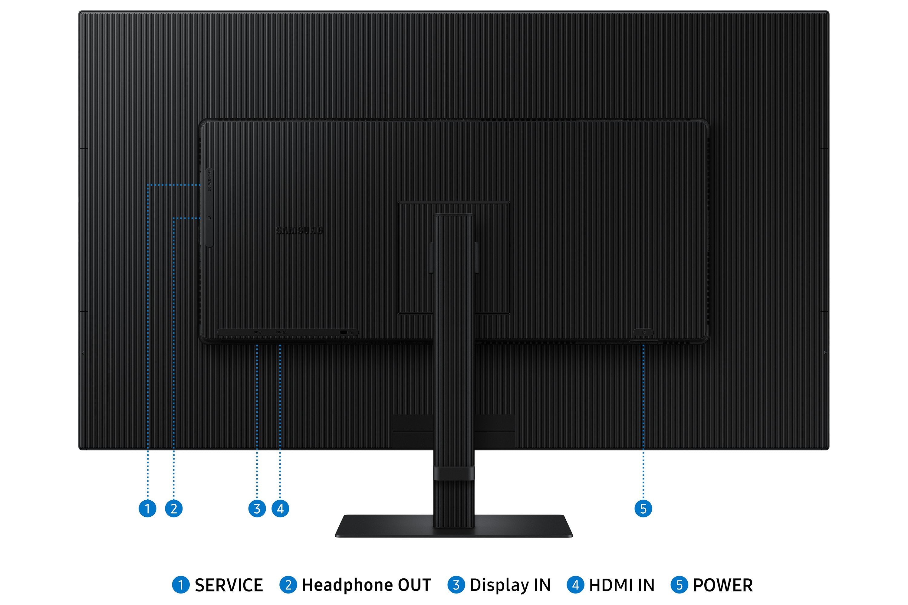 Monitor Profesional Samsung 37' Viewfinity S7 S70d S37d702eau  4k Negro