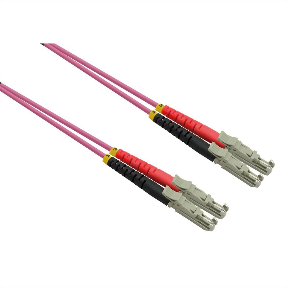 Roline Lwl-Cable Duplex 50 125m Om4, Lsh Lsh, Lsoh, Violett, 10 M