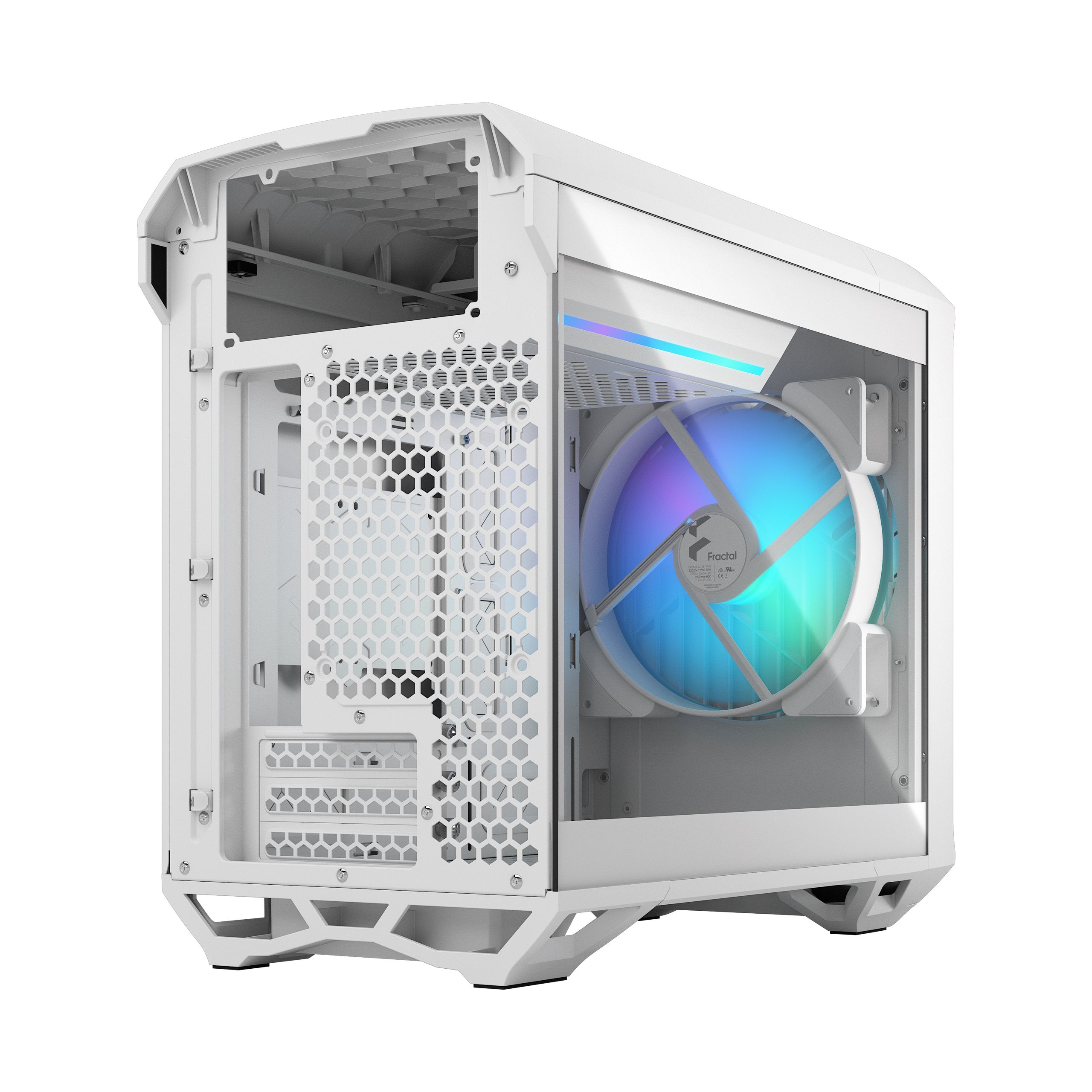 Caja Pc Fractal Design Torrent Nano Rgb White Tg Light Tint, Tower-Gehäuse Fd-C-Tor1n-05
