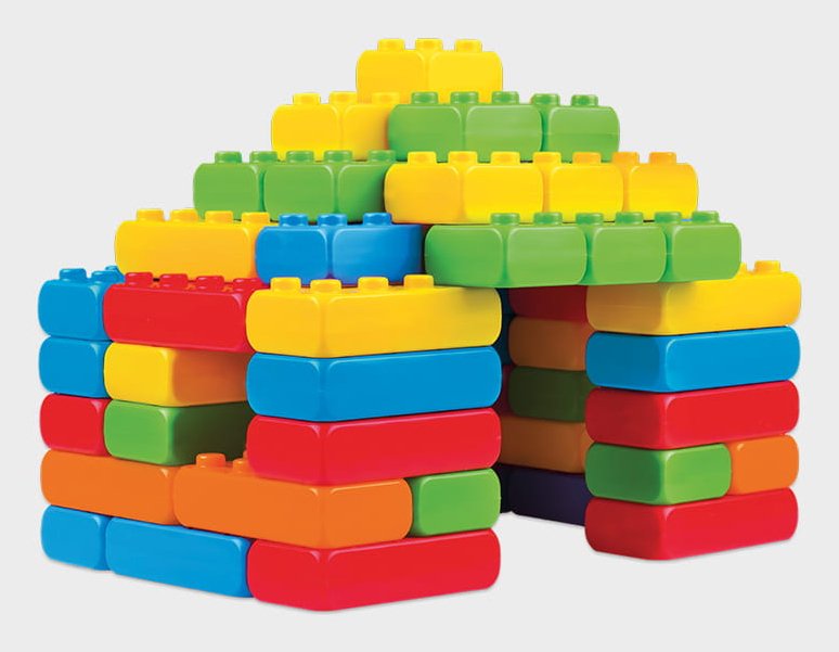 Building Blocks Junior B Ricks 60 Pcs.