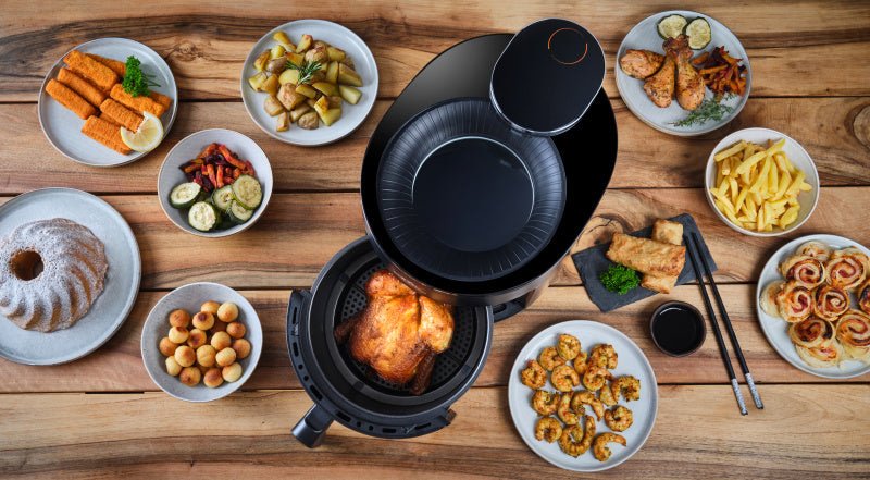 EAN 8590393414000 - Eta Skyfry Sencillo 5 L Independiente 1500 W Freidora de aire caliente Negro imagen 20