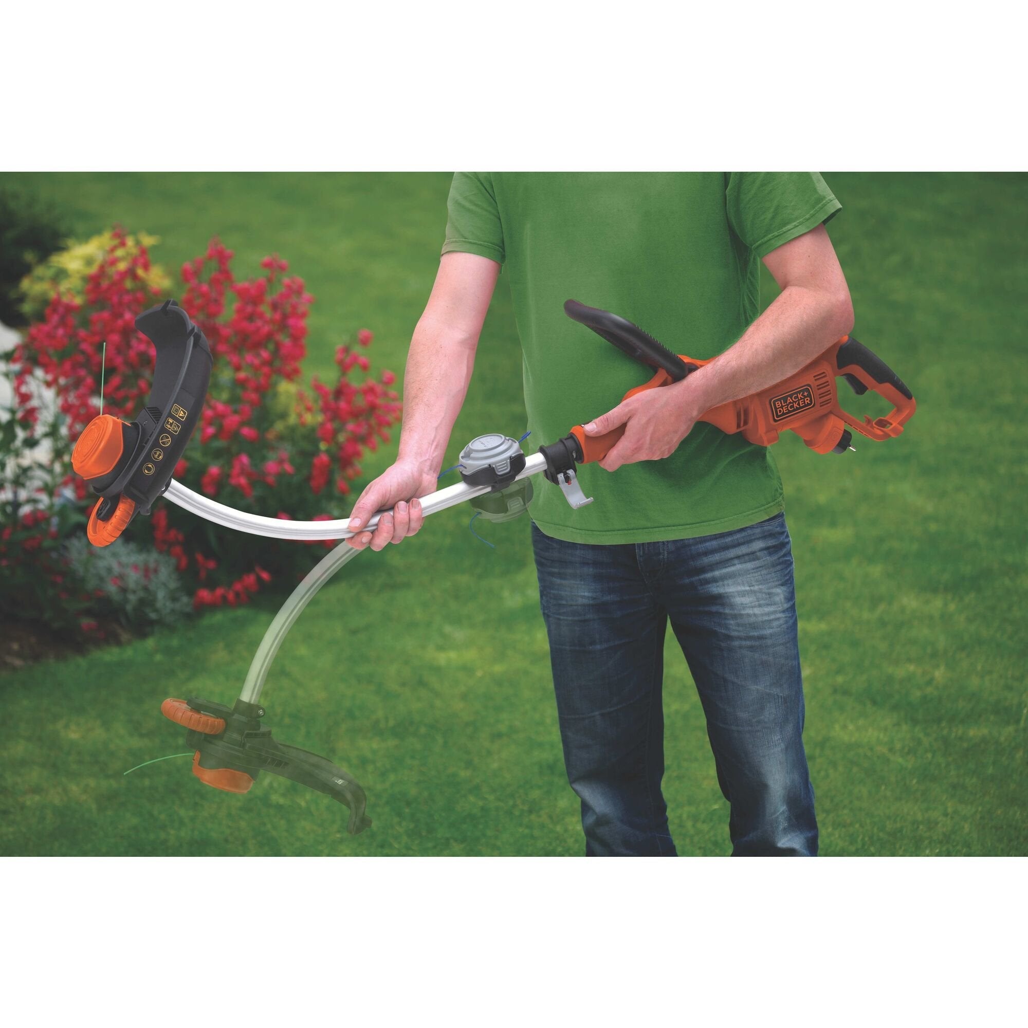 Black+Decker Gl9035-Qs Desbrozadora/Bordeadora 900 W Ca Eléctrica Negro, Naranja, Cortabordes Naranja/Negro, 2 Mm, 10 M, 7000 Rpm, Negro, Naranja, Ca Eléctrica, 900 W