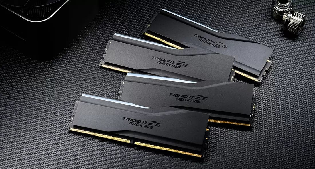 G.Skill Dimm 32 Gb Ddr5-6000 (2x 16 Gb) Dual-Kit (Negro, F5-6000a3038f16gx2-Tz5nxrk, Trident Z5 Neo X Rgb) F5-6000a3038f16gx2-Tz5nxrk