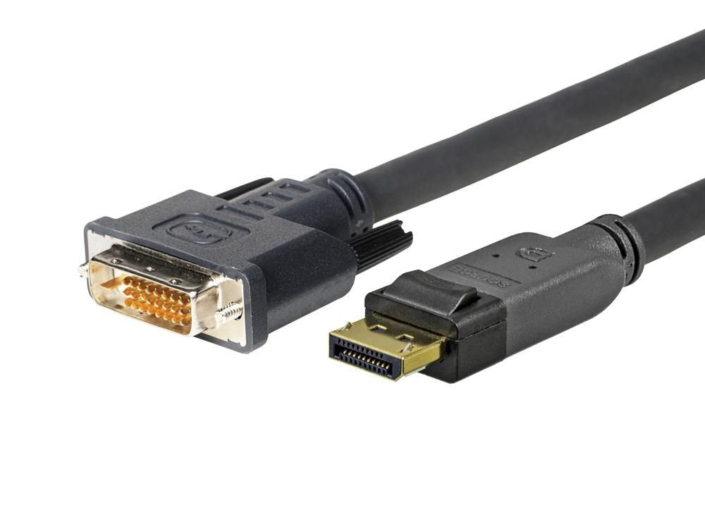 Vivolink 15m Displayport - Dvi-D Negro