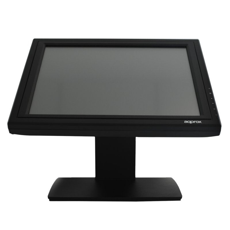 Approx Monitor Táctil Appmt15w5 15' *768 300cd/M2 5ms 160º/140º Grado A+ Compatible Vesa Base Estable Color Negro