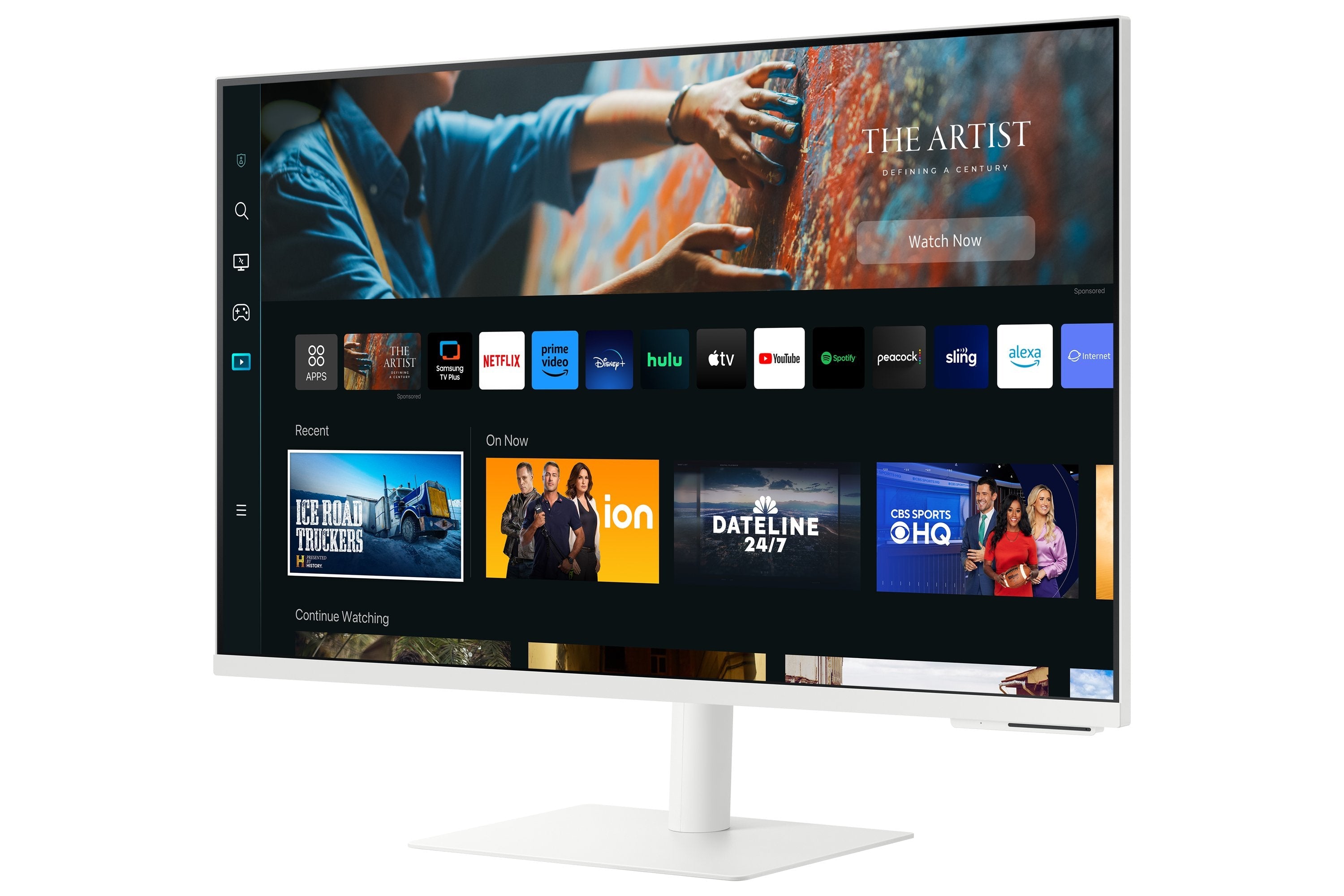 Monitor Samsung Smart S27cm703uu - 27.0"  Va  4k  60 Hz  Hdmi 2.0, Usb-C  Hdr  Glosniki 2 X 5 W  Pivot, Pochyl, Wysokosc  Vesa 100