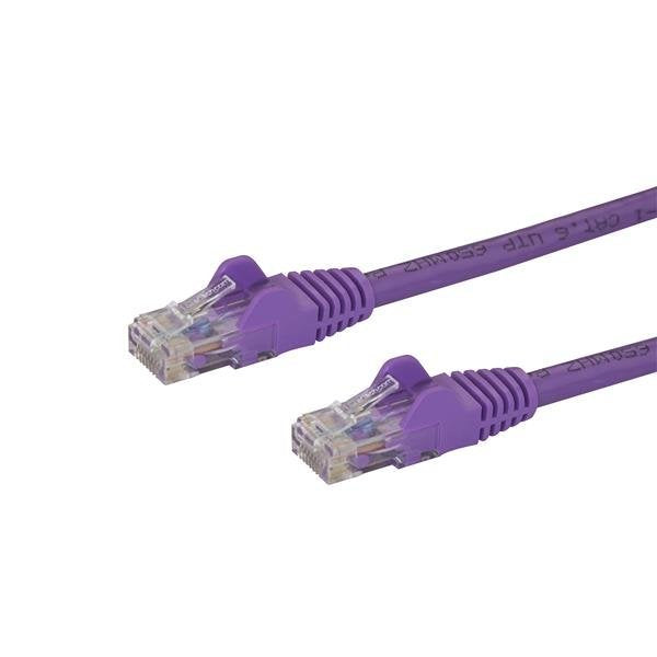 Startech Cable De Red Cat6 Utp 1m Morado N6patc1mpl