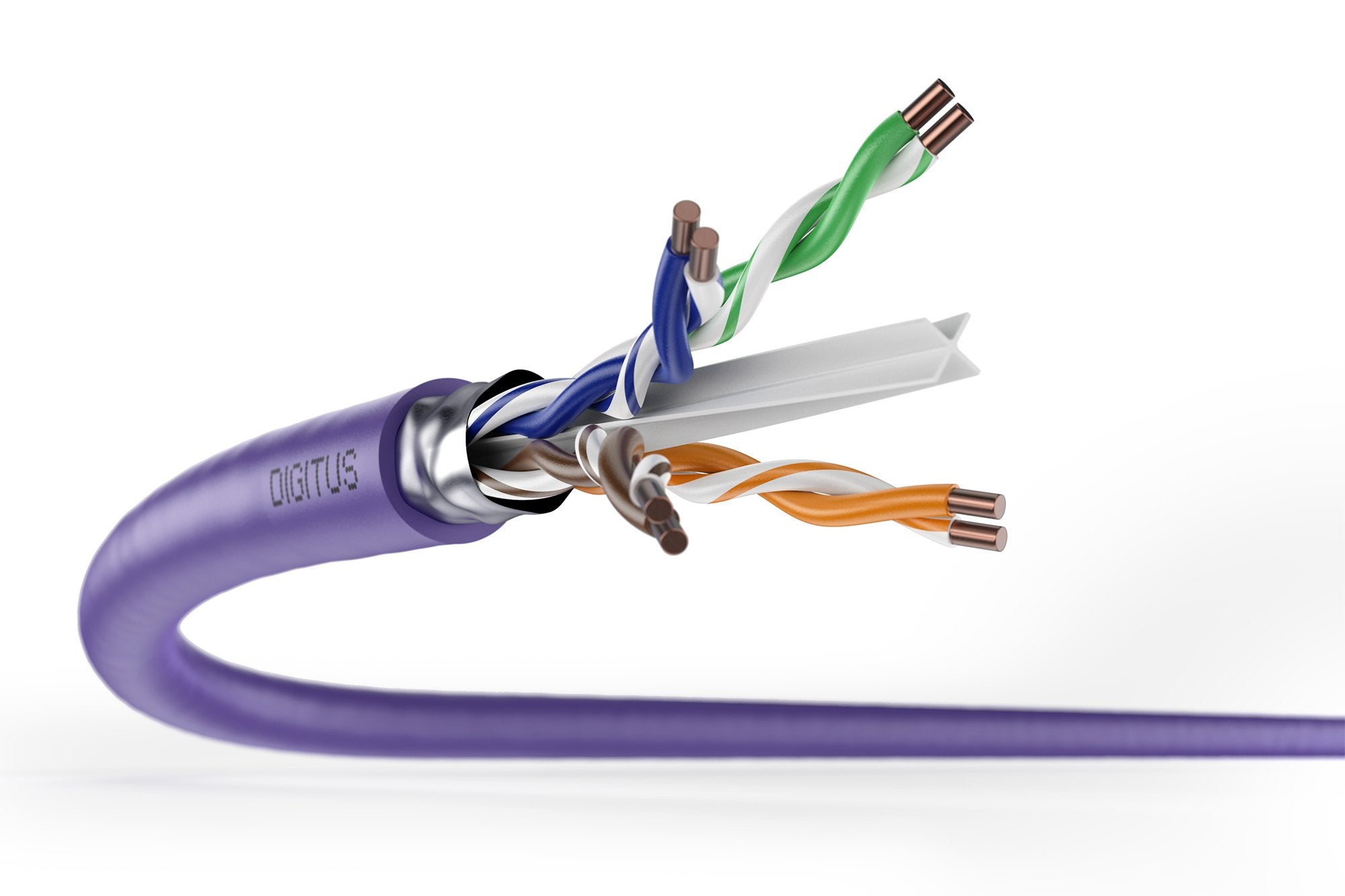 EAN 4016032344063 - Digitus DK-1623-VH-305 cable de red Violeta 305 m Cat6 F/UTP (FTP) imagen 2