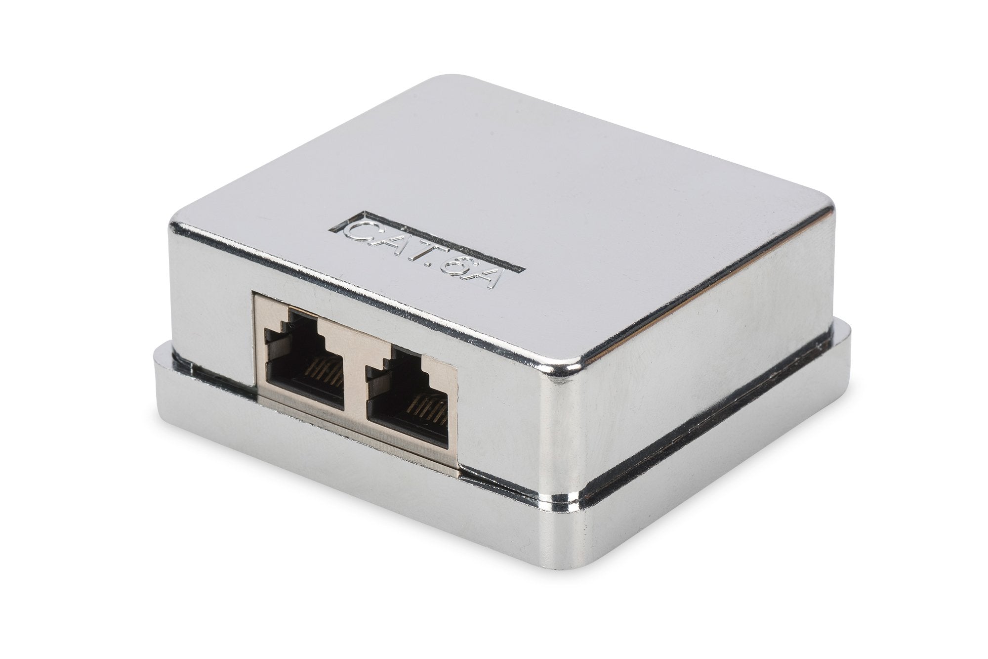 Caja De Superficie Digitus Cat6a 2 Vías 2x Módulo Keystone Blindado 2port