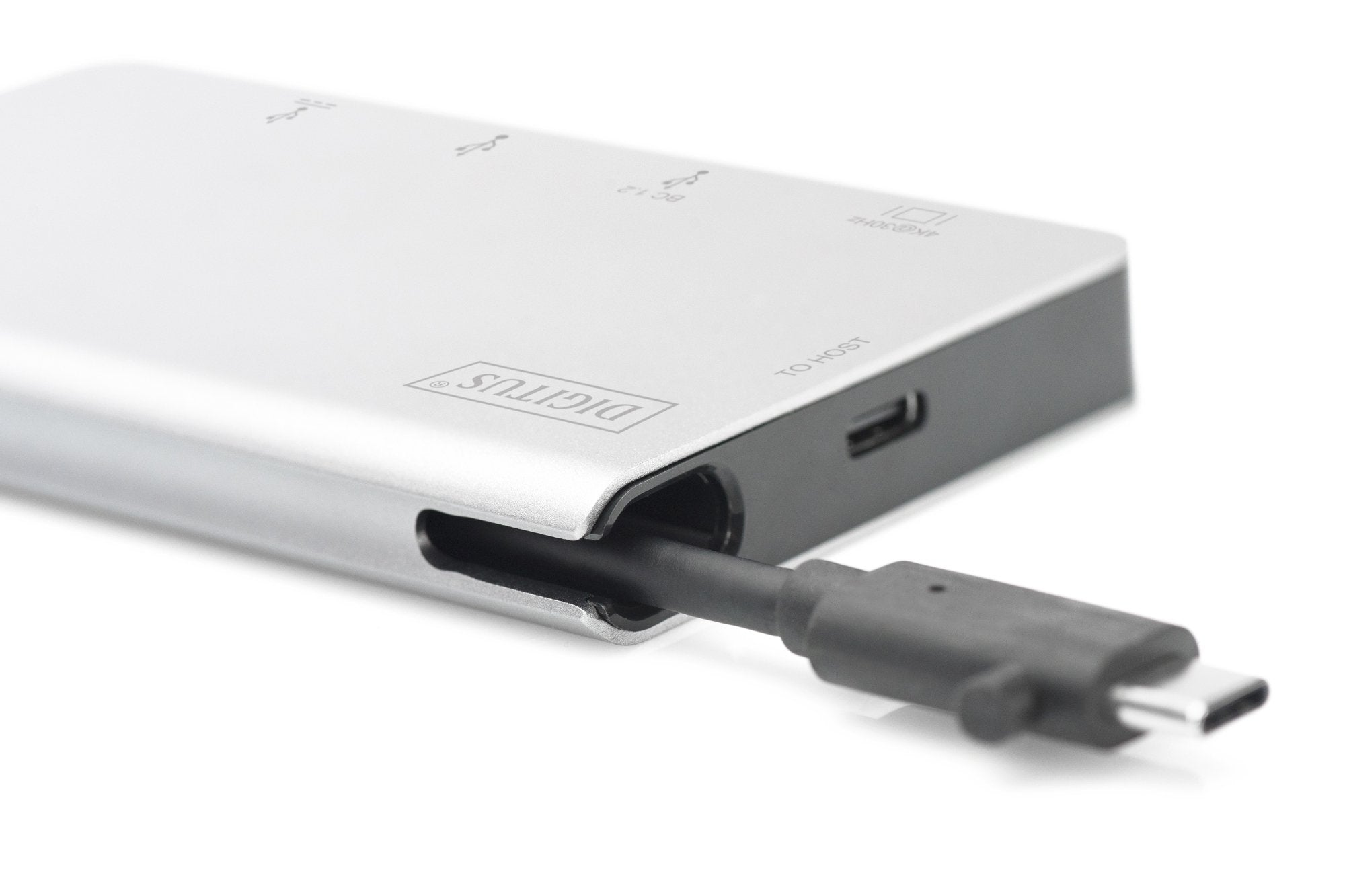 Digitus Da-70867 Hub De Interfaz Usb 3.2 Gen 1 (3.1 Gen 1) Type-C Plata