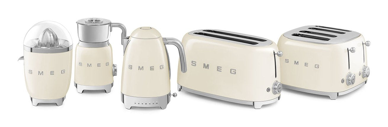 EAN 8017709190712 - Smeg TSF02CREU tostadora 6 4 rebanada(s) 1500 W Crema de color imagen 8