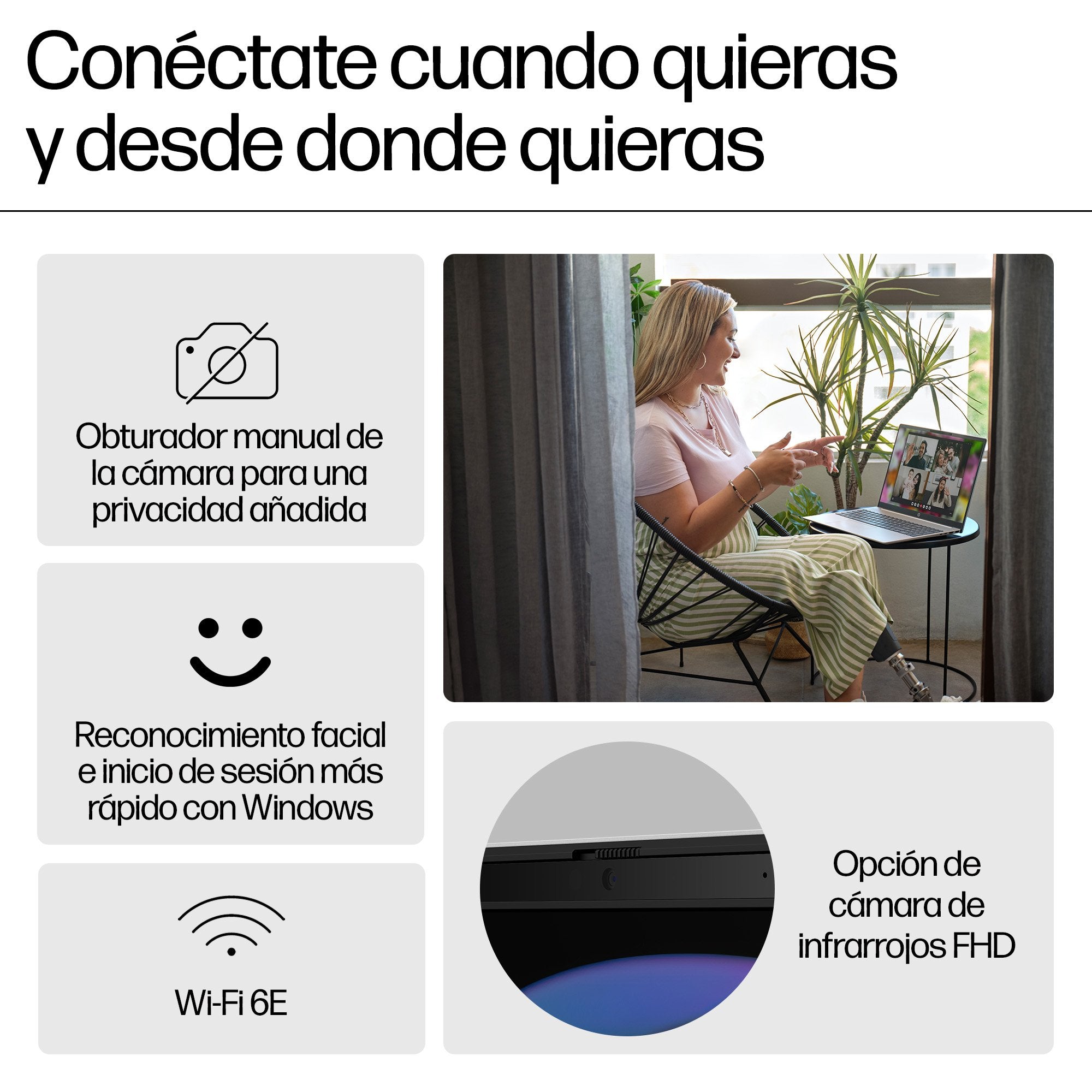 EAN 198701576389 - HP Pavilion 16-af0026ns Intel Core Ultra 7 155U Portátil 40,6 cm (16") 2K 16 GB LPDDR5x-SDRAM 1 TB SSD Wi- imagen 10